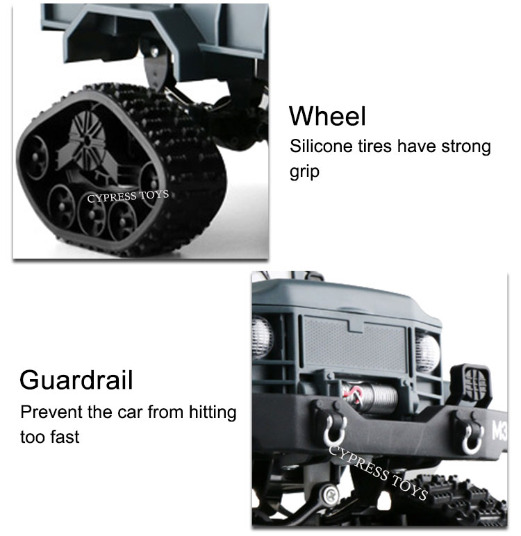 2019 Hot New 4WD RC Car Camera Nitro RC Military Truck For Kids Gift
