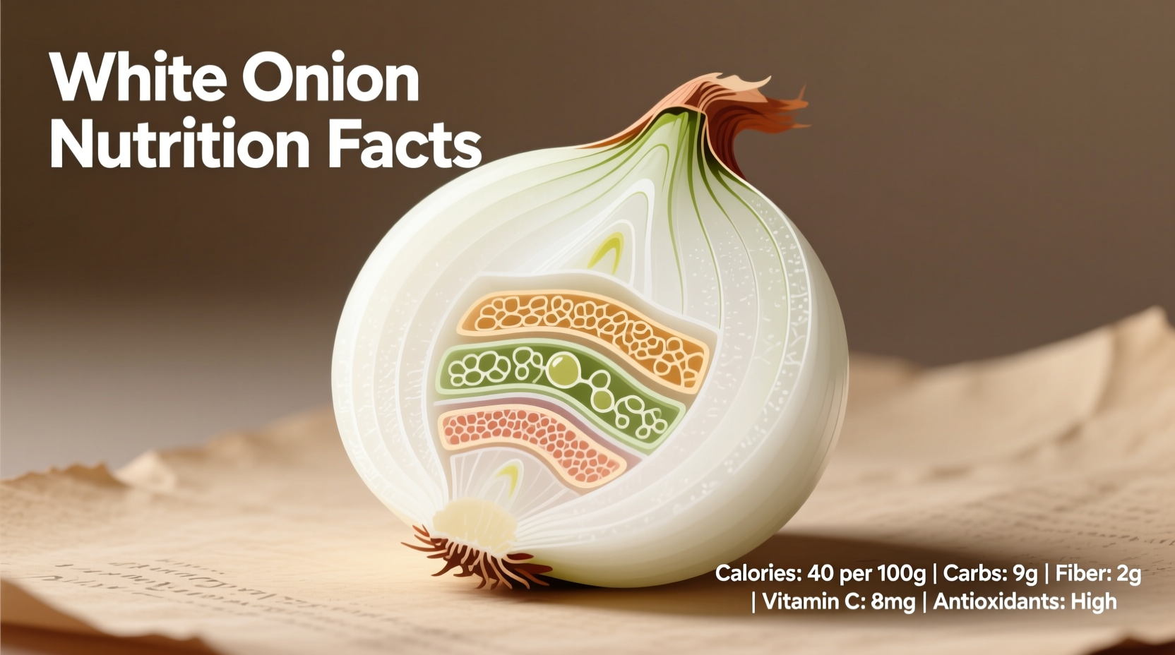 White Onion Nutrition Facts & Health Benefits