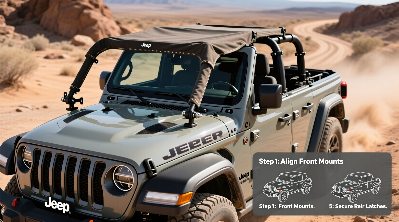 2026 Jeep Wrangler Soft Top Install Guide (Not TJ)