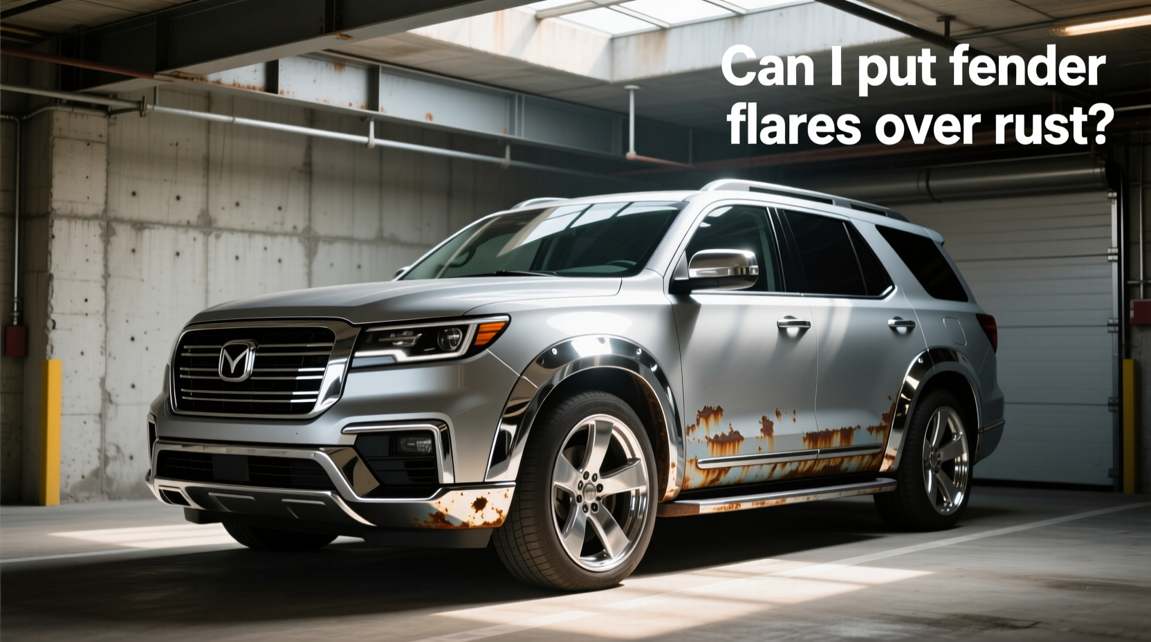how to choose chrome fender flares,Can I put fender flares over rust?