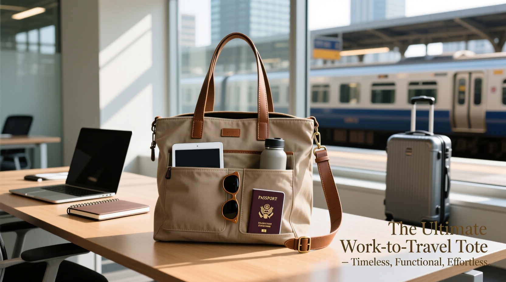 how to select the perfect versatile tote bag that seamlessly transitions from work to travel