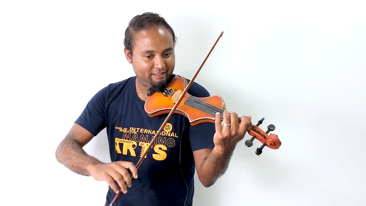 NAOMI Electric Violin - Silent, Solid Wood, Full Size