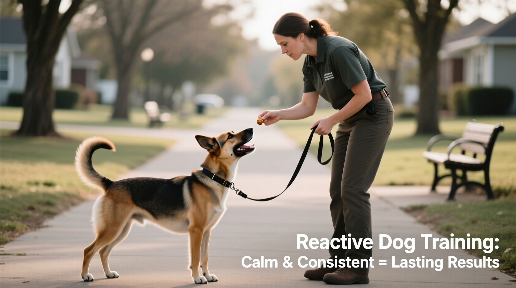 effective strategies to calm and train a reactive dog on leash for lasting results