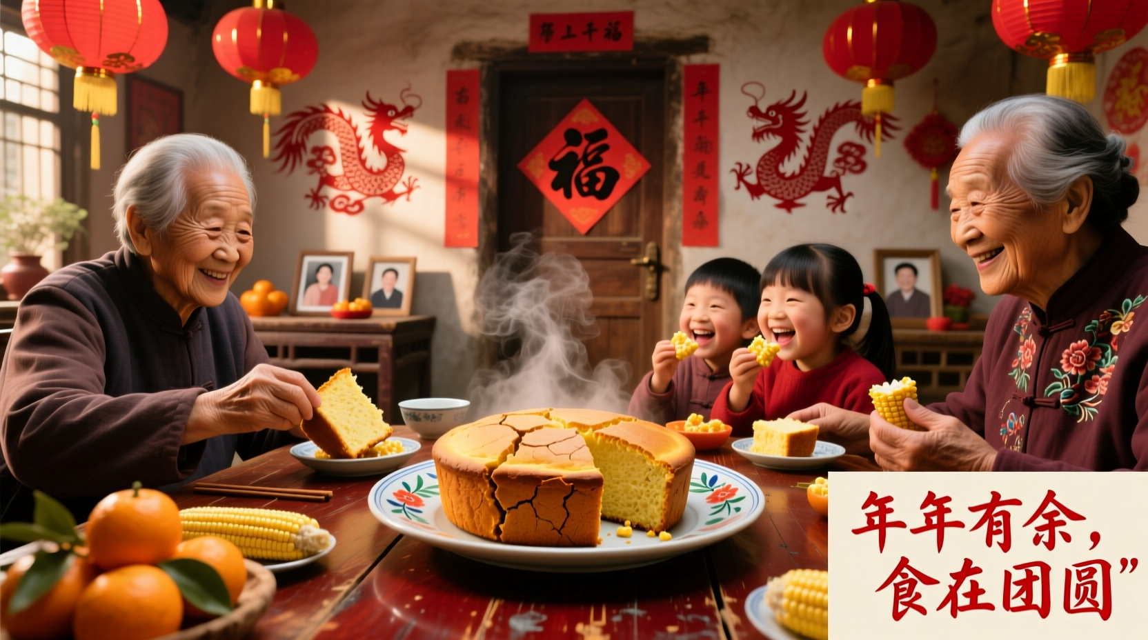 where is cornbread eaten as a new year tradition