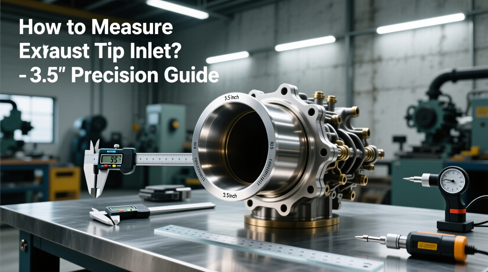 How to choose 3.5 inlet exhaust tip,How to measure exhaust tip inlet?