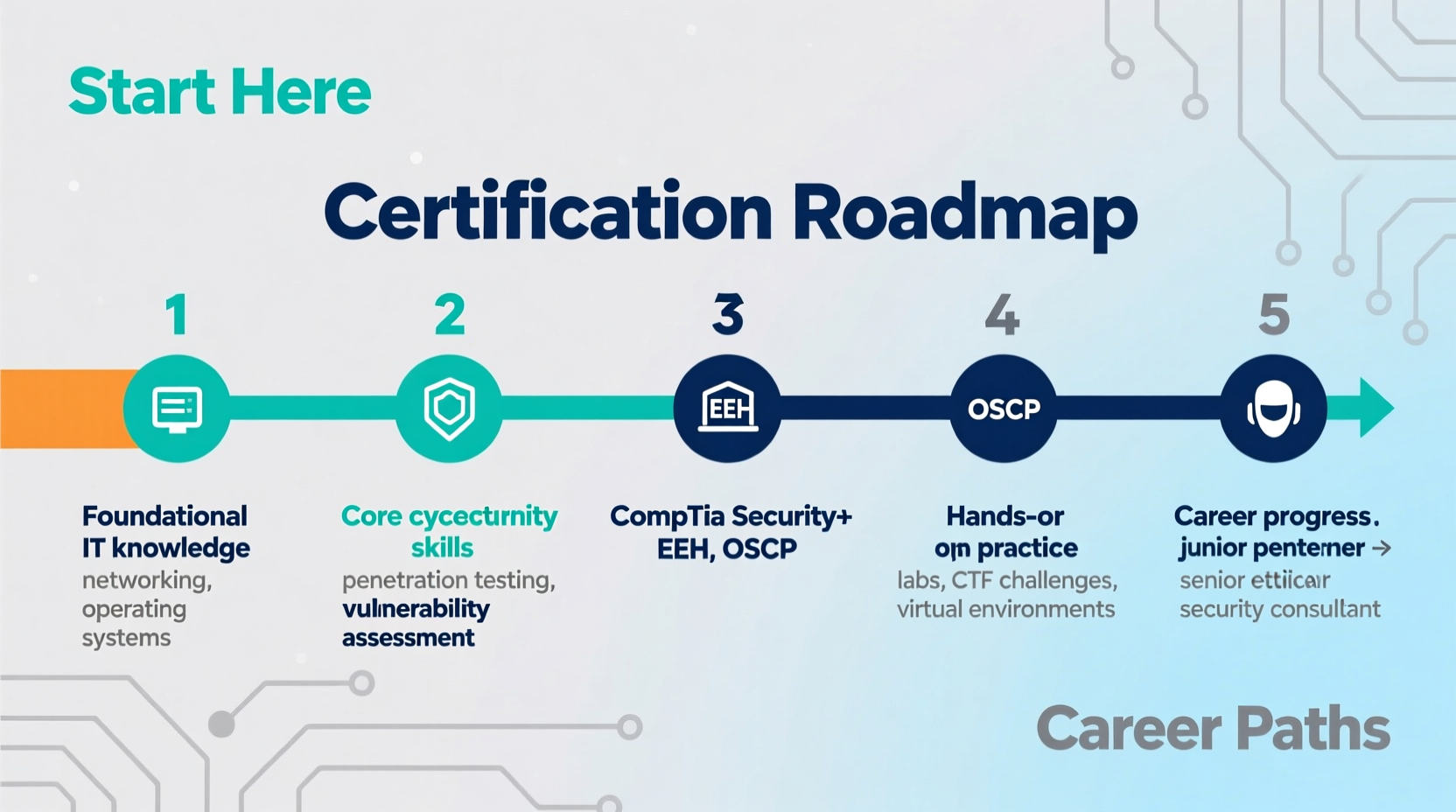 step by step guide to becoming a certified ethical hacker skills exams and career paths
