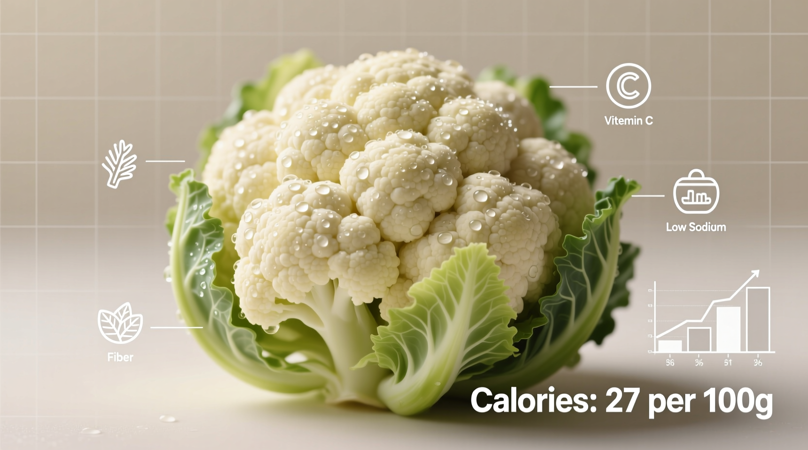 Calories in a Head of Cauliflower: Complete Guide