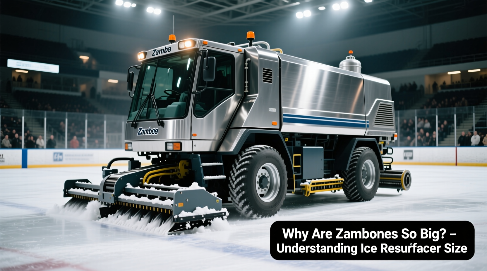 why are zambonis so big understanding ice resurfacer size