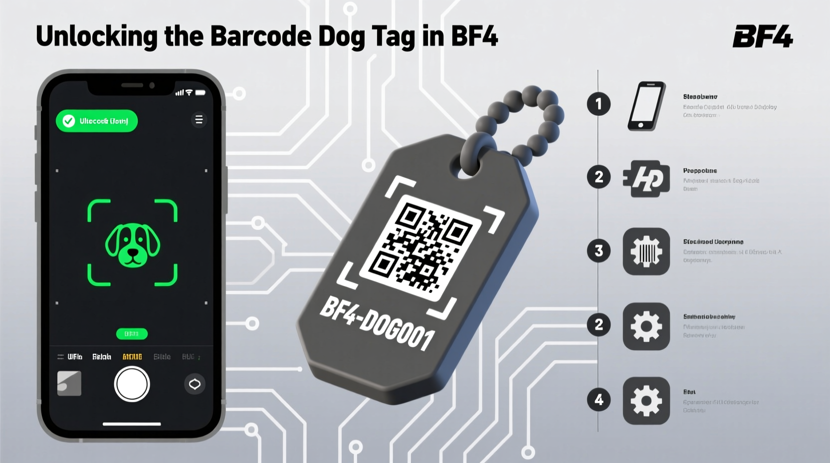 how to easily unlock and use the barcode dog tag in bf4 a complete guide