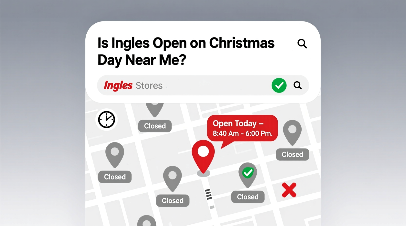 is ingles open on christmas day near me