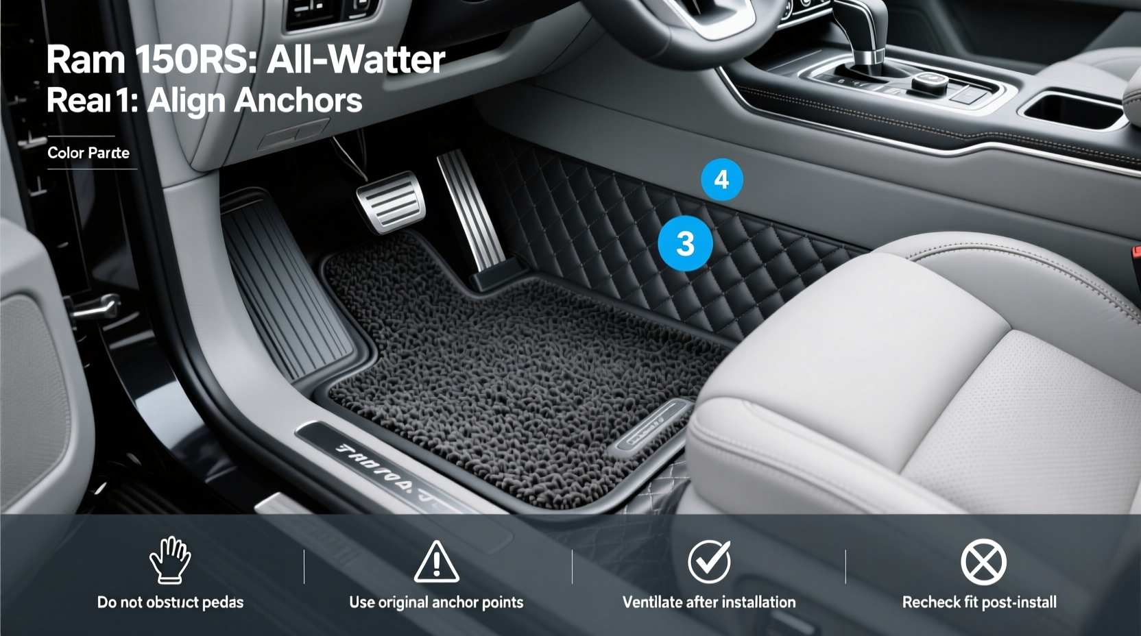 How to Choose Ram 1500 All Weather Rear Floor Mat