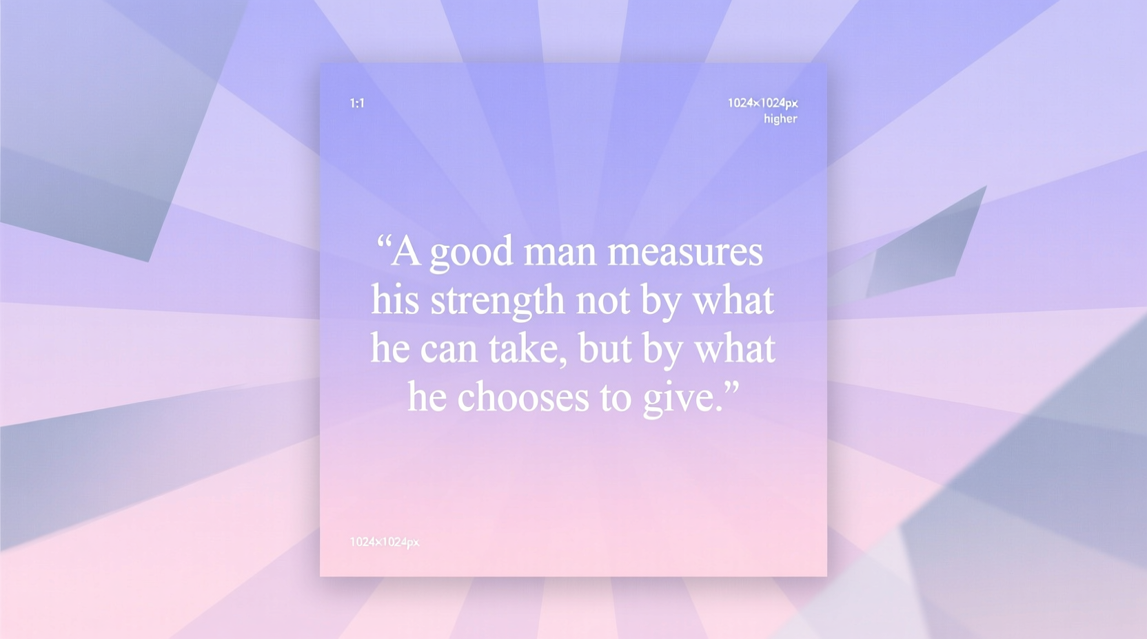 good men quotes