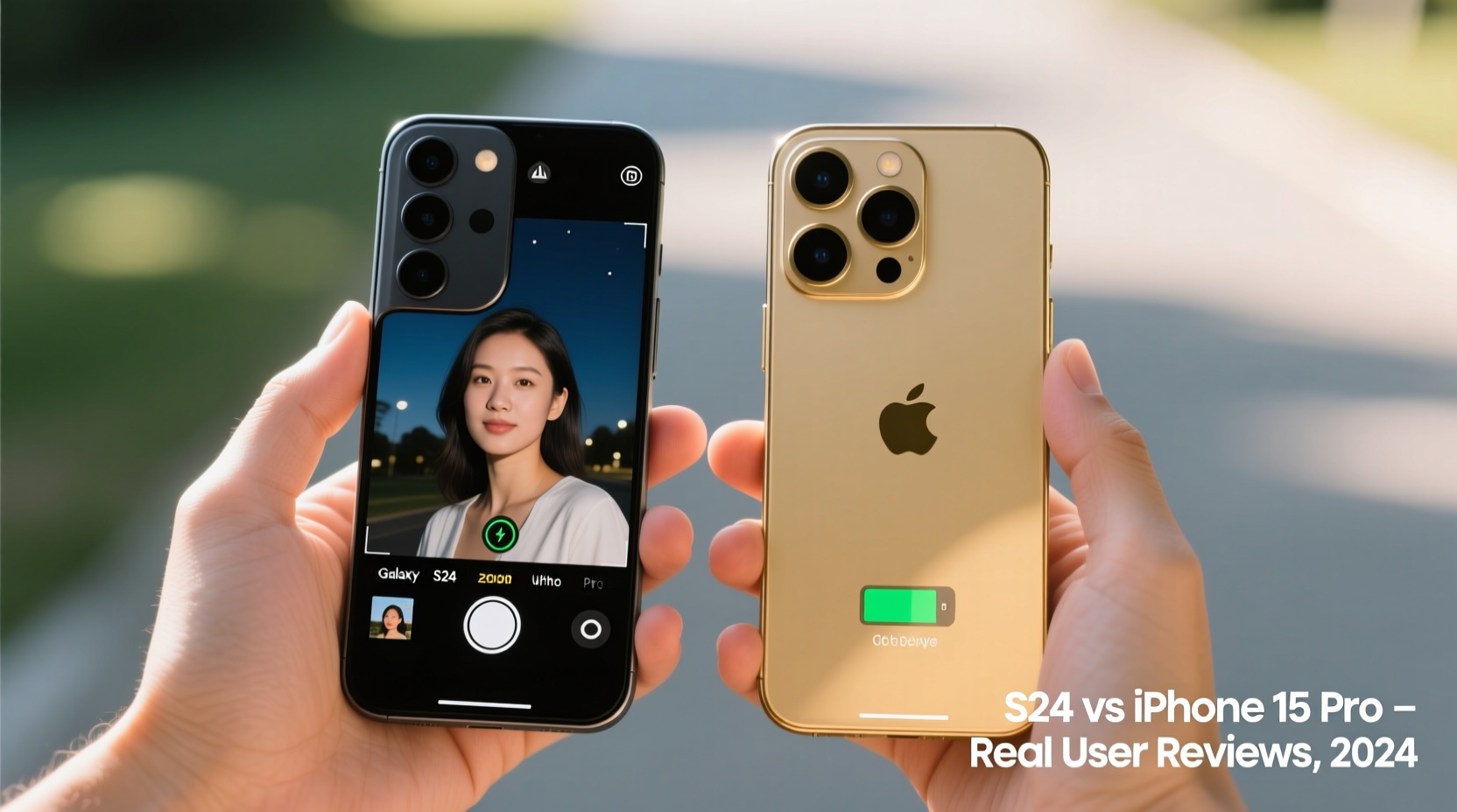 is the hype real samsung galaxy s24 vs iphone 15 pro user reviews real world tests