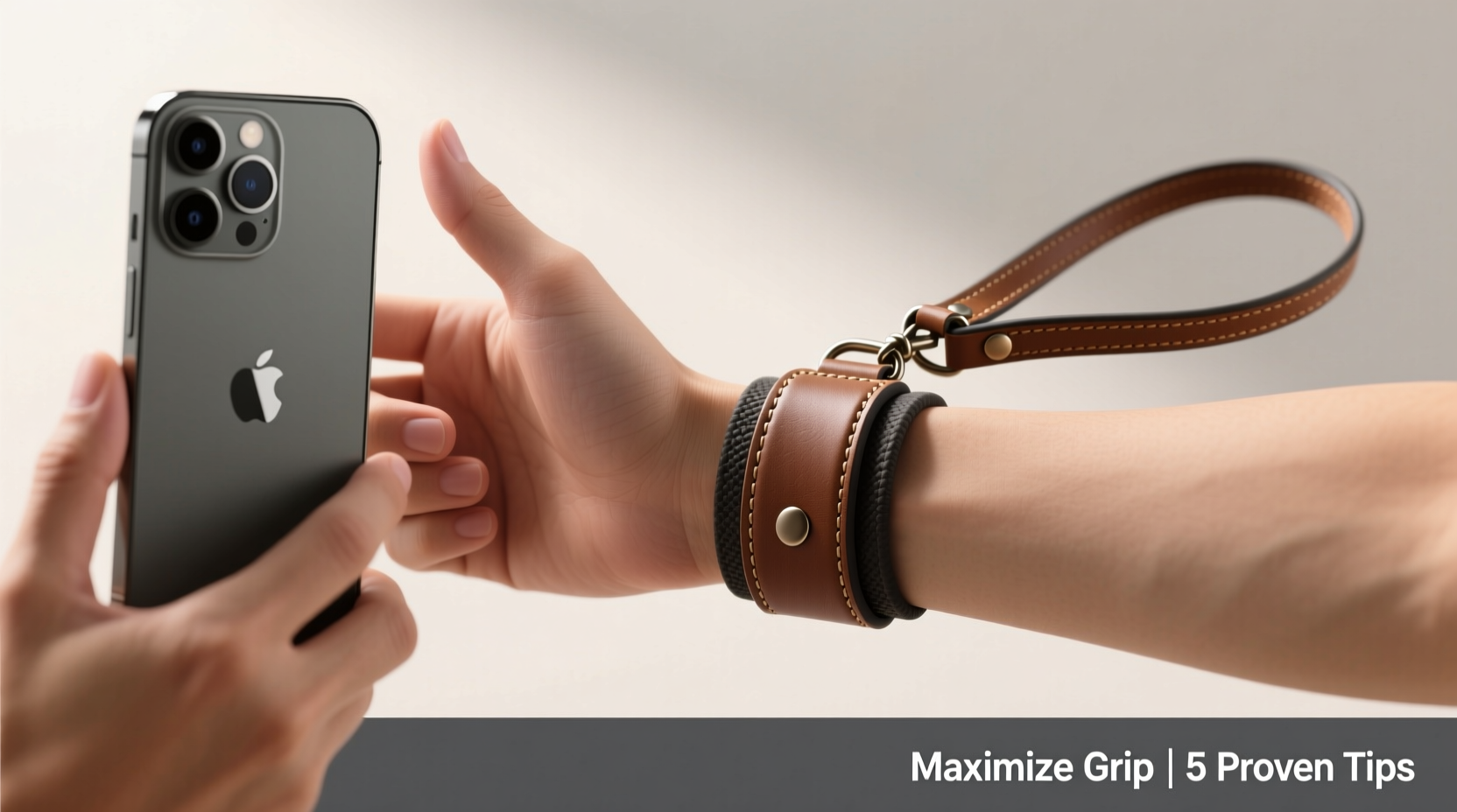 maximize your iphone grip practical tips for using a wrist strap case effectively