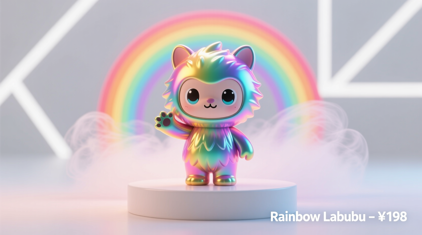 how much is the rainbow labubu