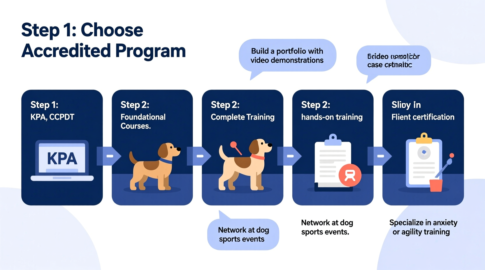 step by step guide to getting certified in dog training credentials courses and career tips