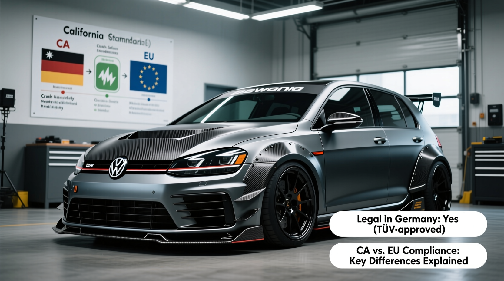 golf r carbon legal germany ca