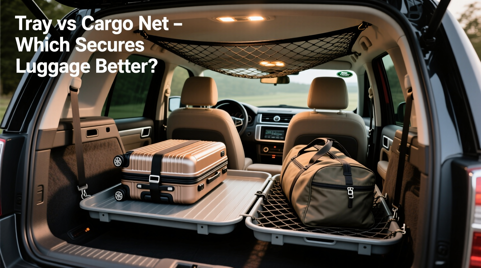 Tray vs Cargo Net for Freelander 2: Which Secures Luggage Better?