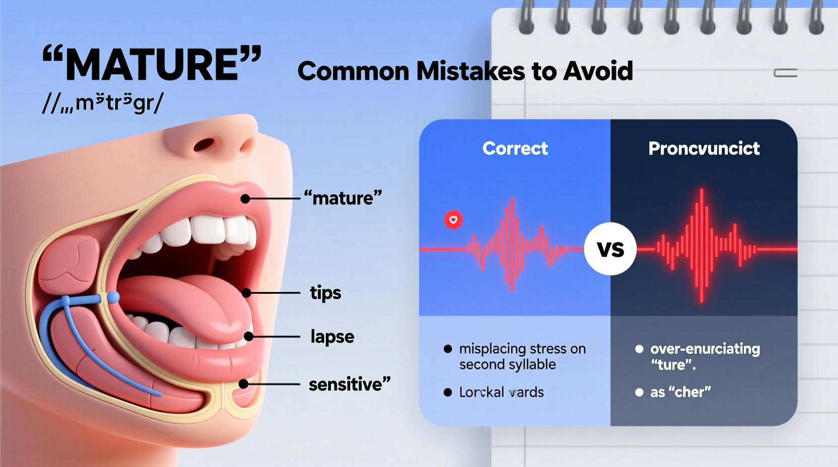 mastering the pronunciation of mature tips and common mistakes to avoid