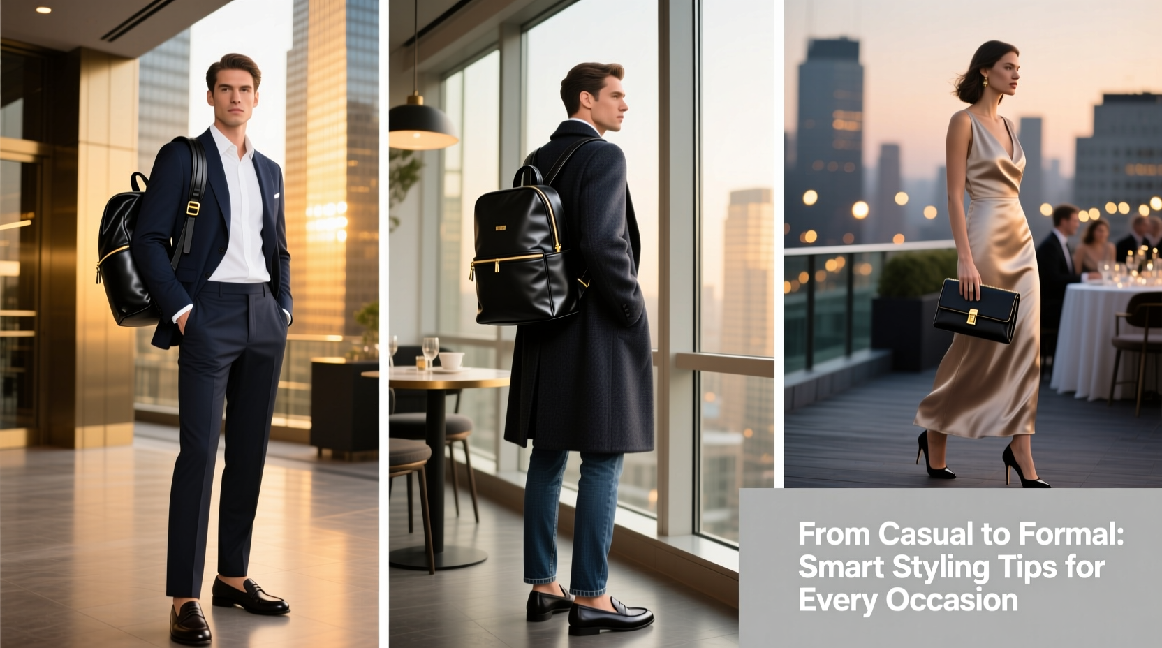 how to transform your backpack from casual to formal smart styling tips for every occasion