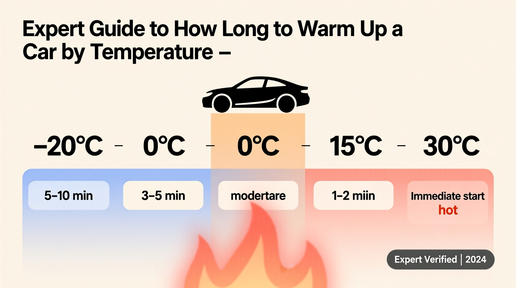 how long does it take a car to warm up
