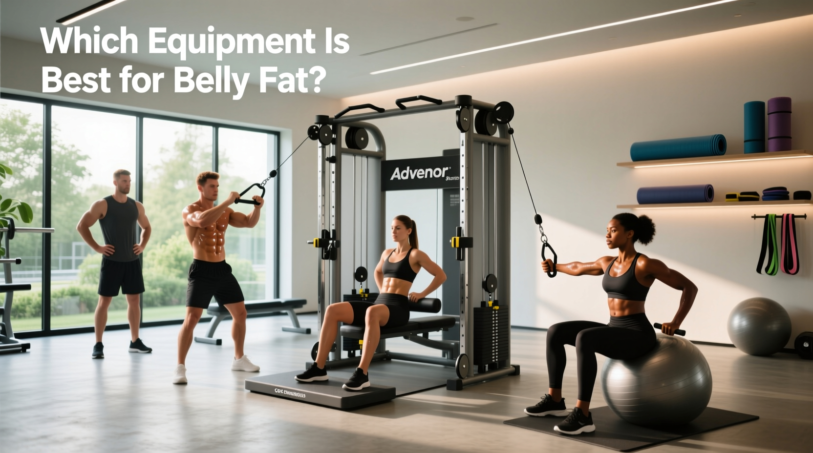 best equipment for belly fat strength training