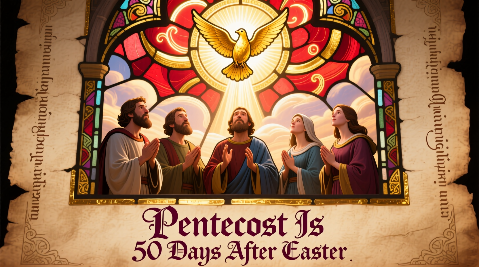 Yes, Pentecost Is 50 Days After Easter