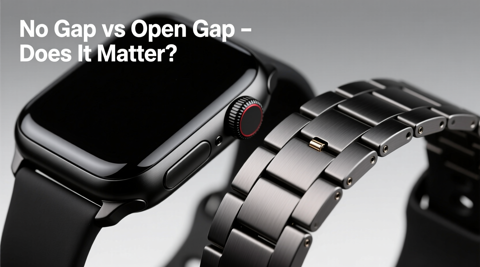 no gap vs open gap galaxy watch band does that tiny gap actually matter