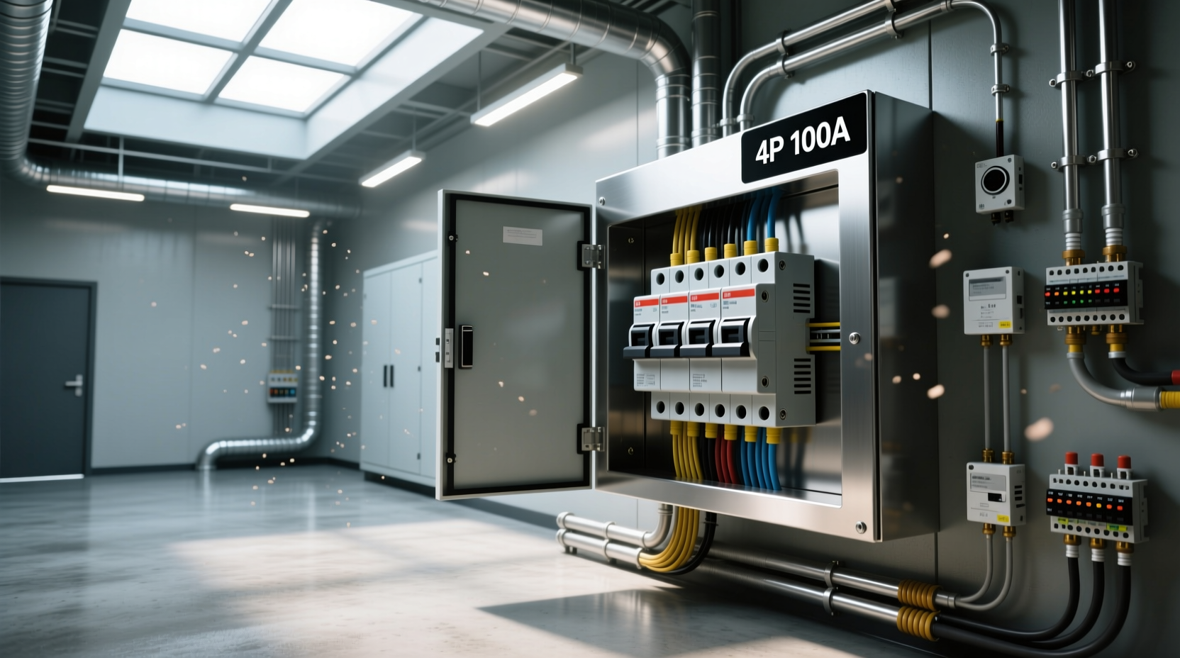 4 pole 100a circuit breaker guide