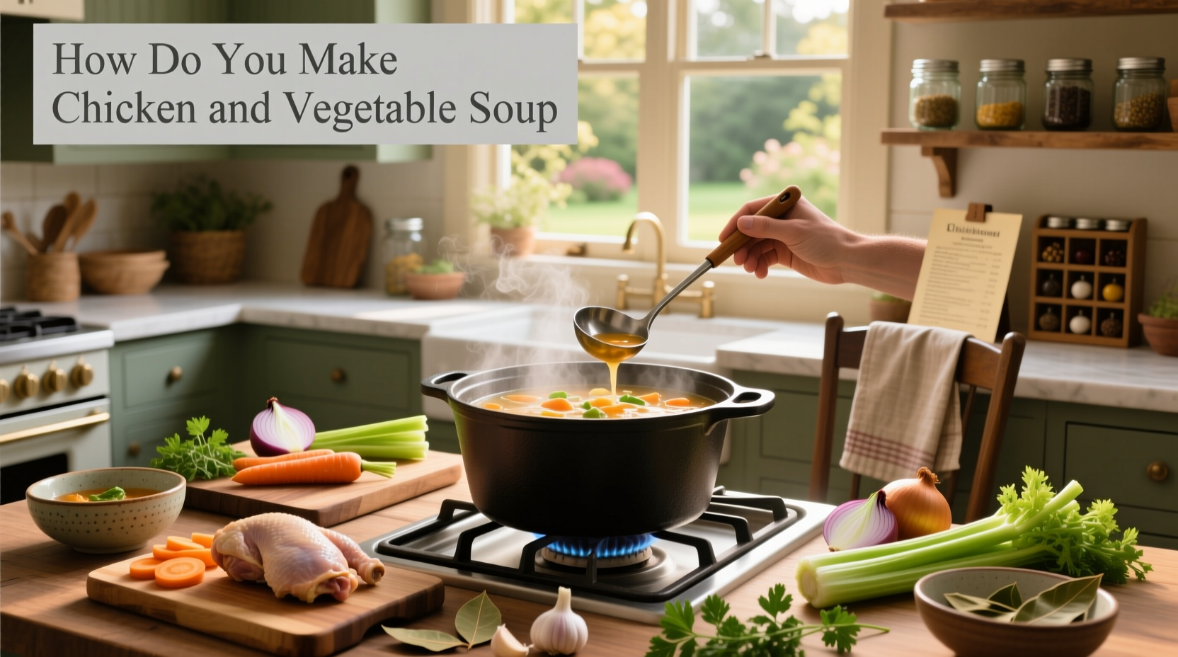 How to Make Chicken and Vegetable Soup: A Practical Guide