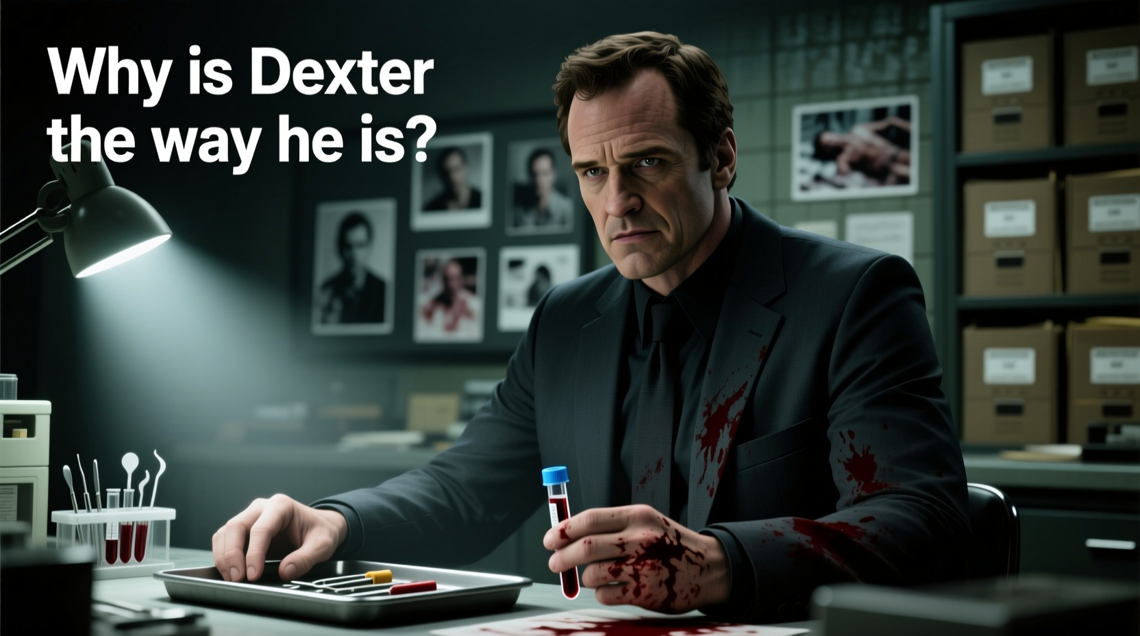 why is dexter the way he is understanding dexter morgan