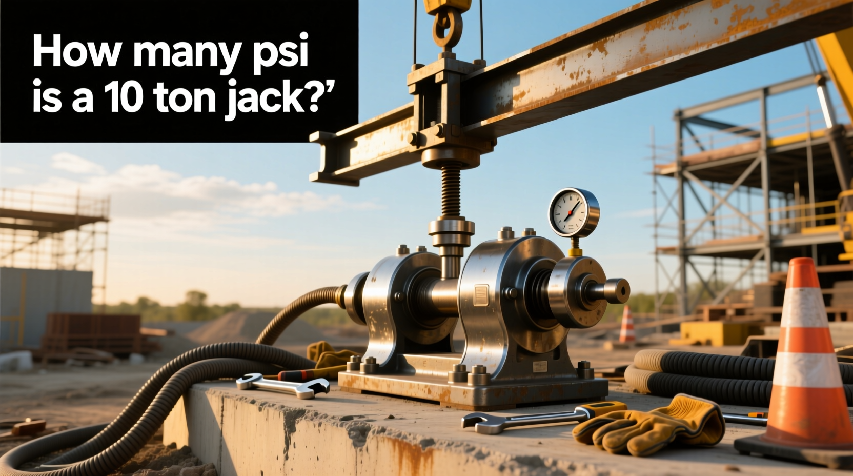 How to Choose a 10 Ton Hydraulic Jack: PSI & Buying Guide