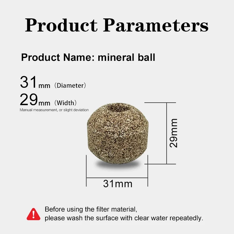 Bio Balls For Aquarium Nano Aquarium Filter Material Activated Carbon Biochemical Ball Stone Filter Material Mixed Filter Medium