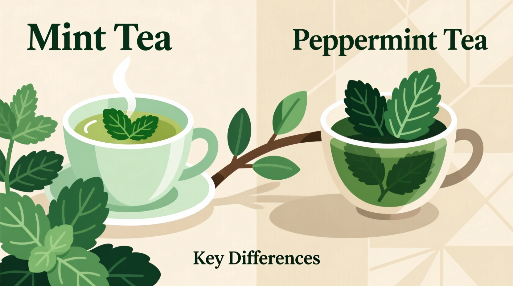 Is Mint Tea the Same as Peppermint Tea? Key Differences