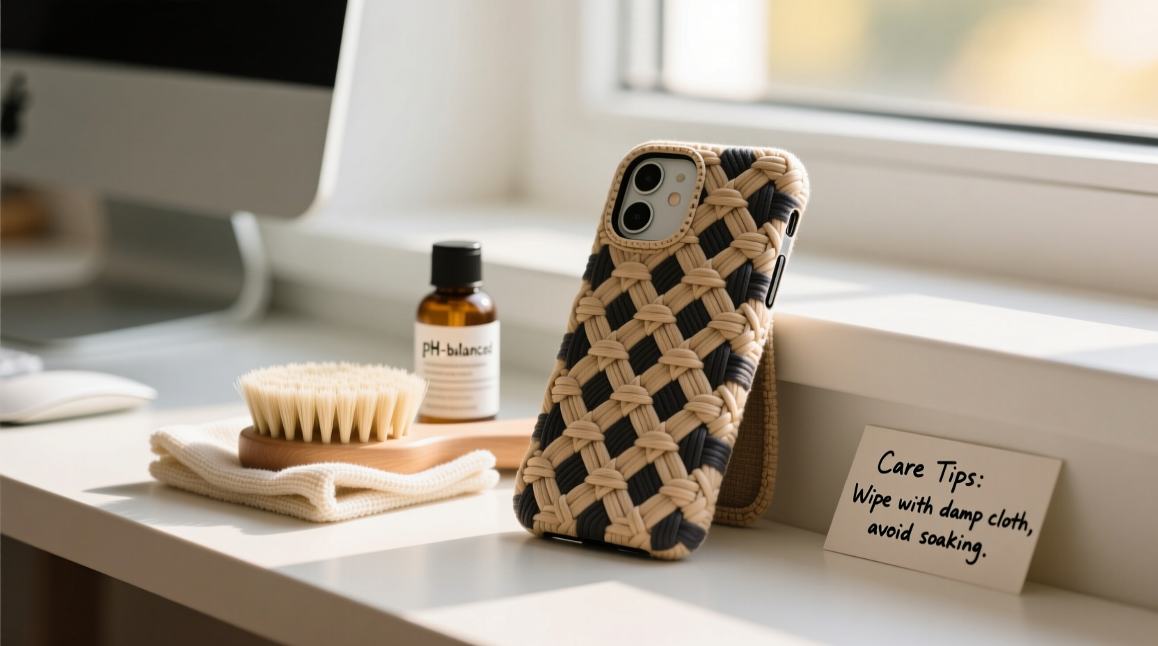 effective methods to clean and maintain your woven pattern phone case for lasting style