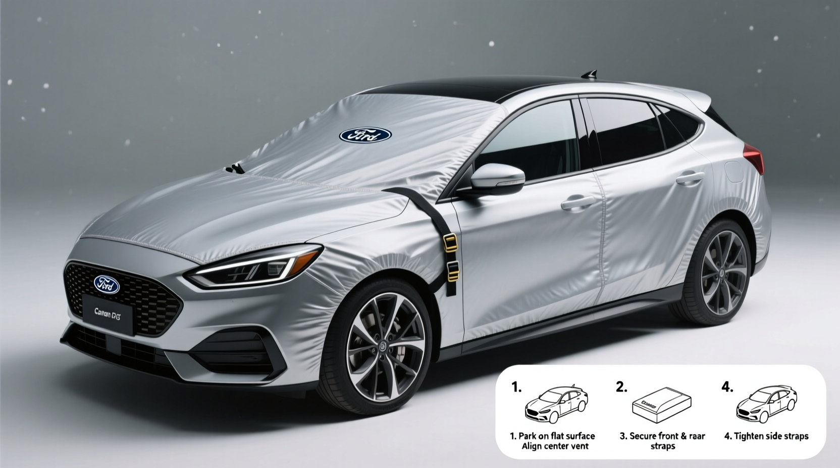 winter ford focus cover