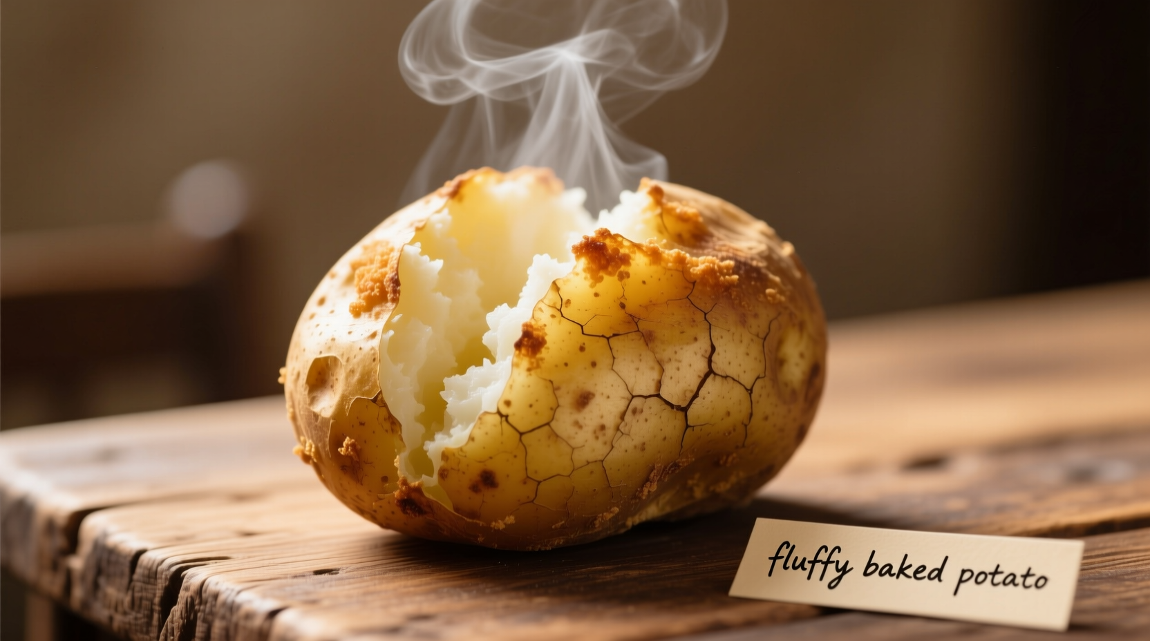 fluffy baked potato