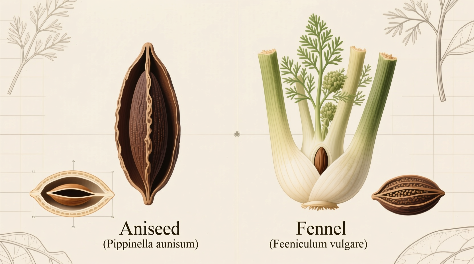 Aniseed vs Fennel: Key Differences Explained