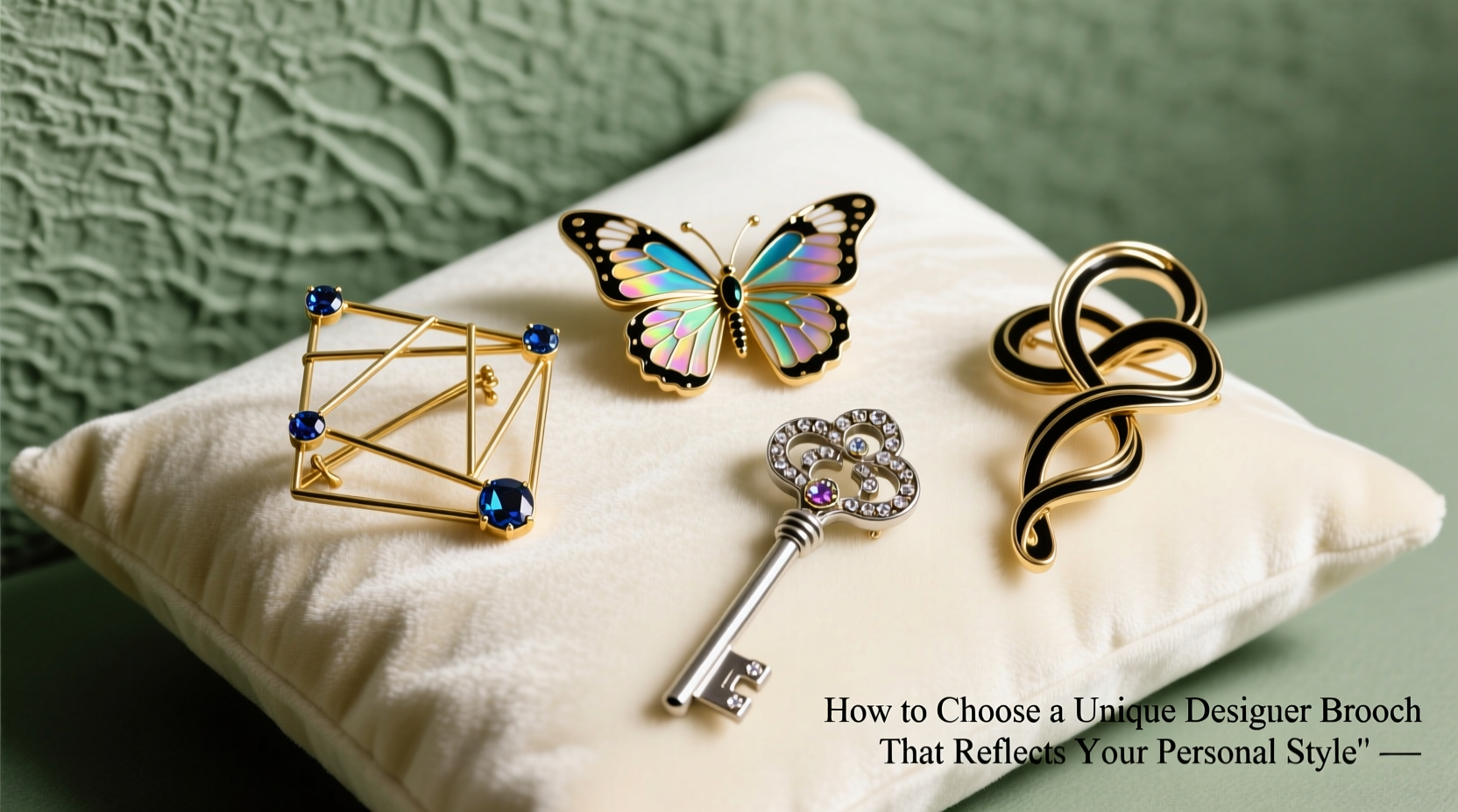 how to choose a unique designer brooch that reflects your personal style