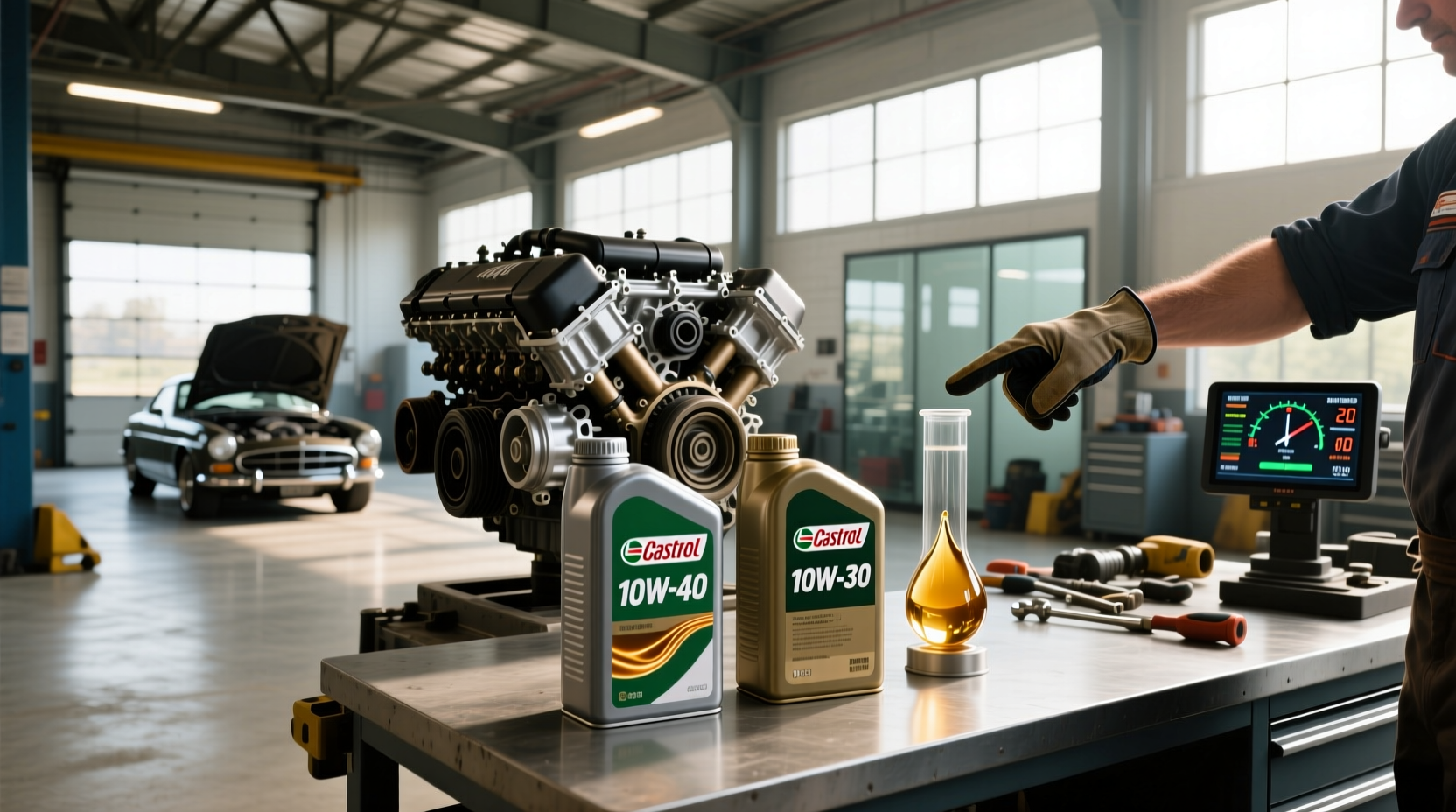 10w 40 vs 10w 30 when to use which oil