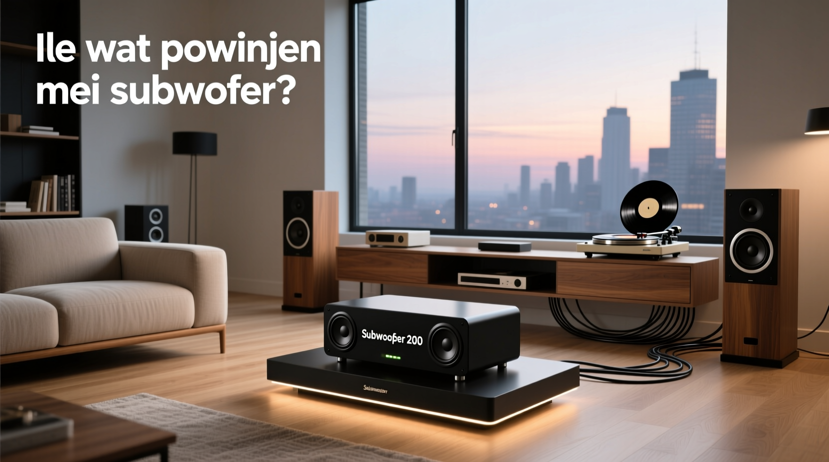 200w subwoofer is it enough 