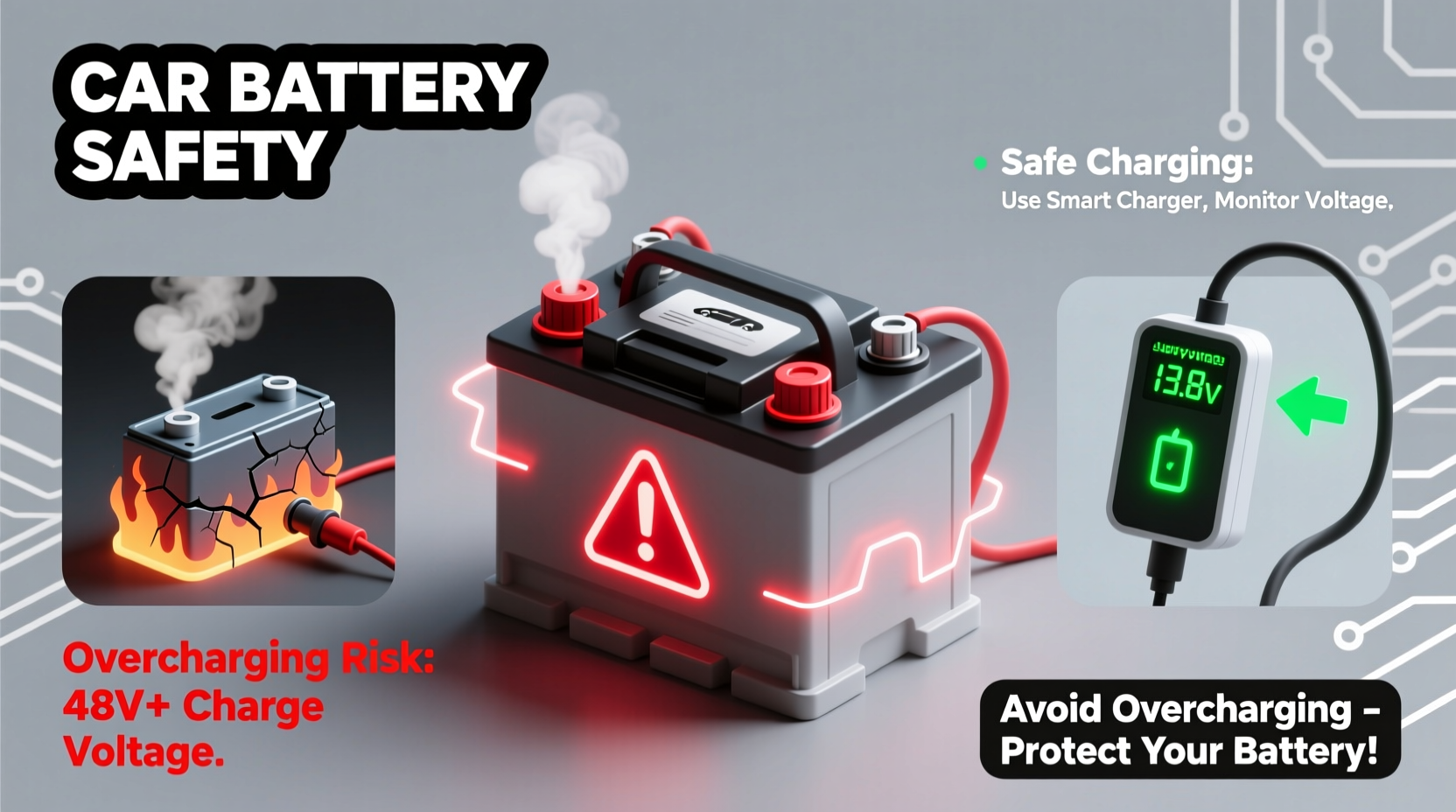 can you overcharge a car battery