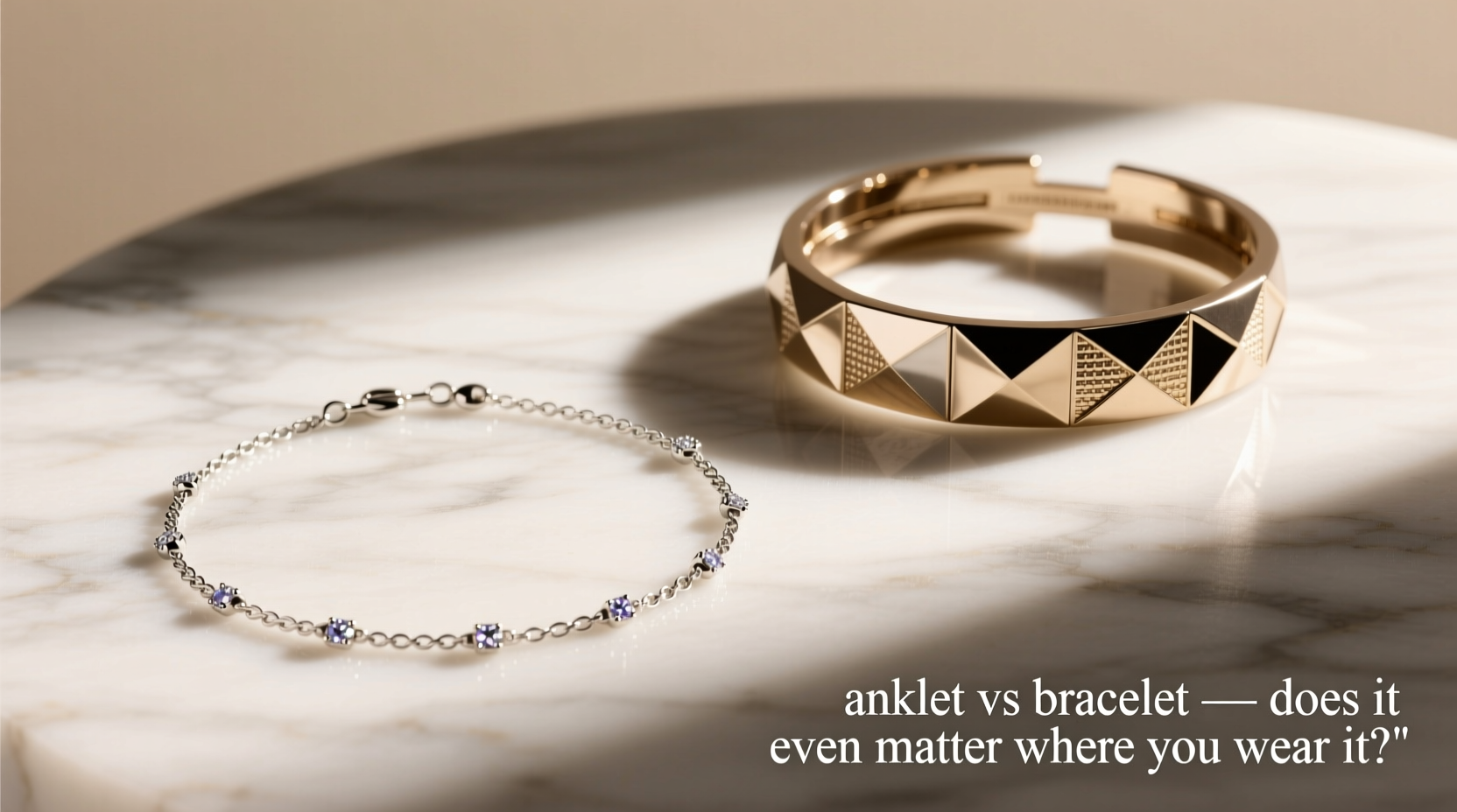 anklet vs bracelet does it even matter where you wear it