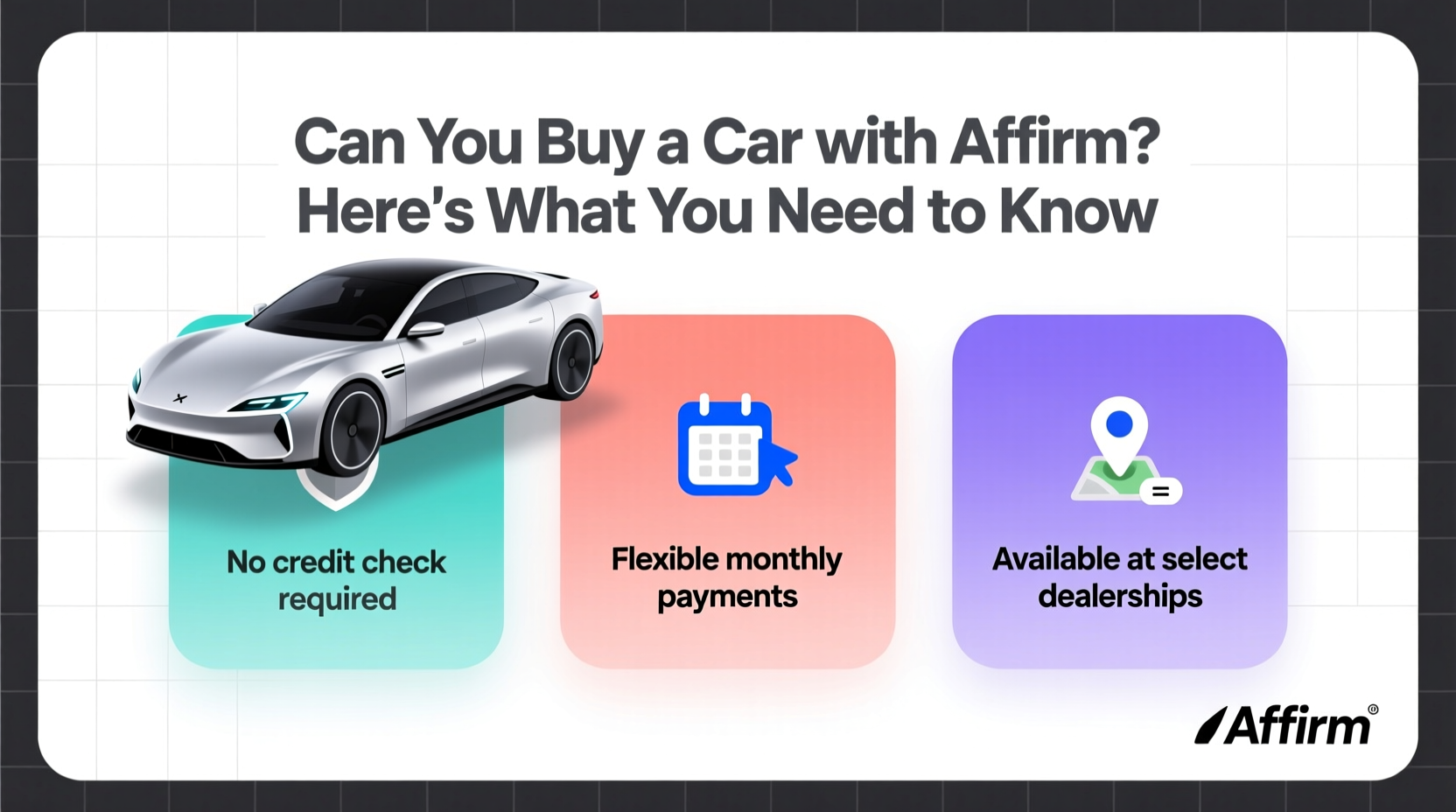 can you buy a car with affirm
