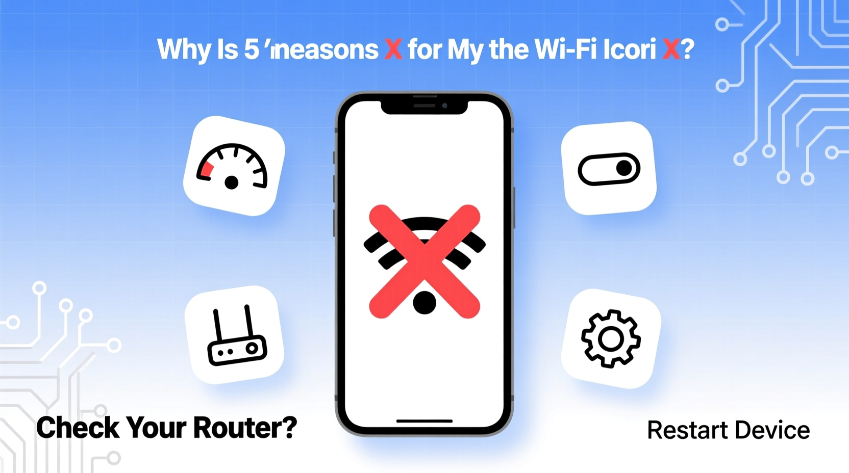 why is there an x on my wifi icon troubleshooting guide