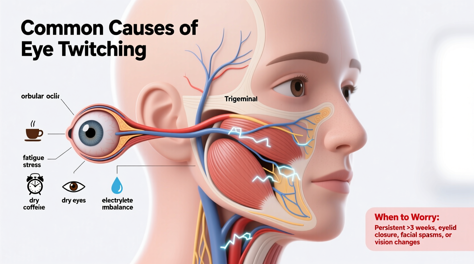 why is my left eye twitching causes when to worry 2