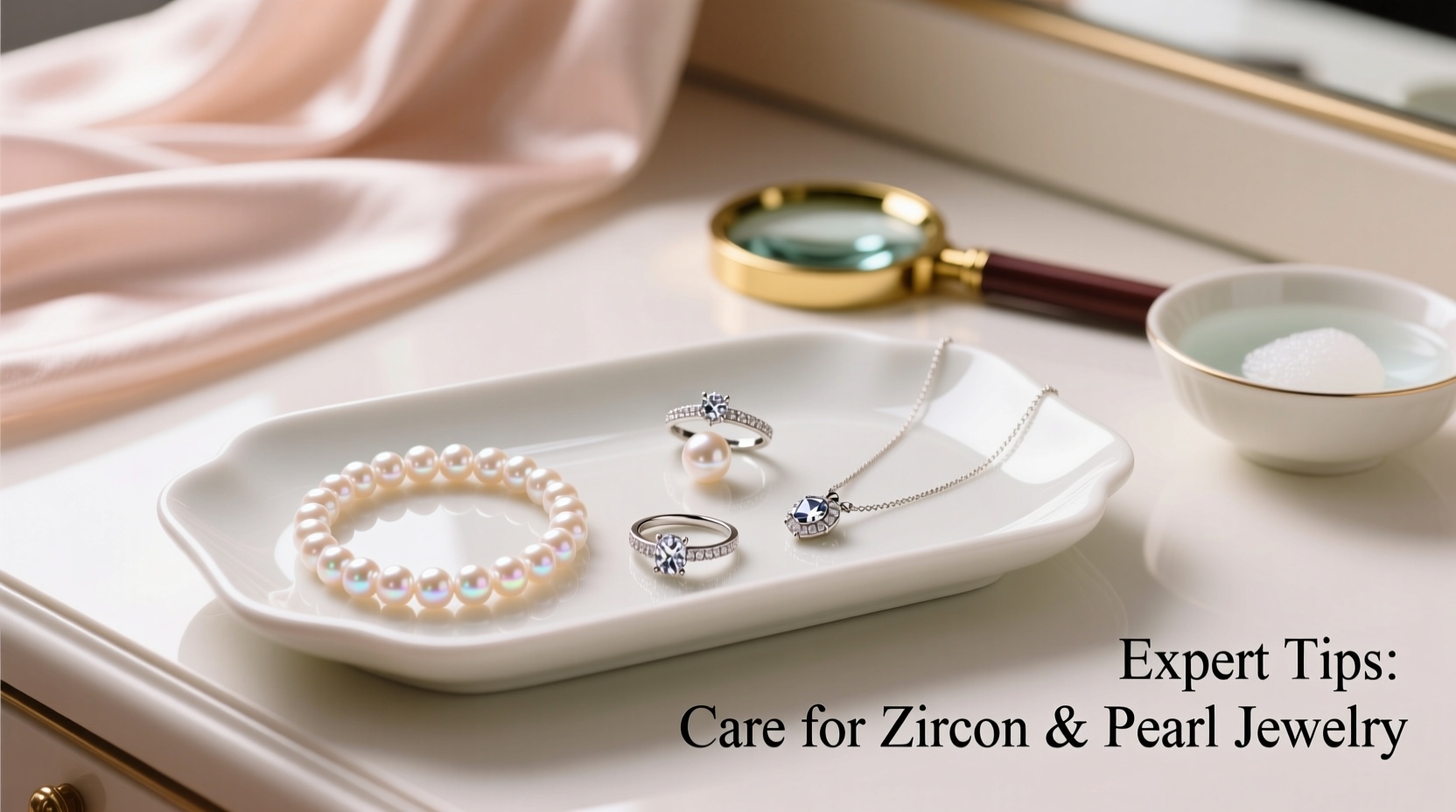 expert tips for safely cleaning and maintaining your zircon and pearl jewelry