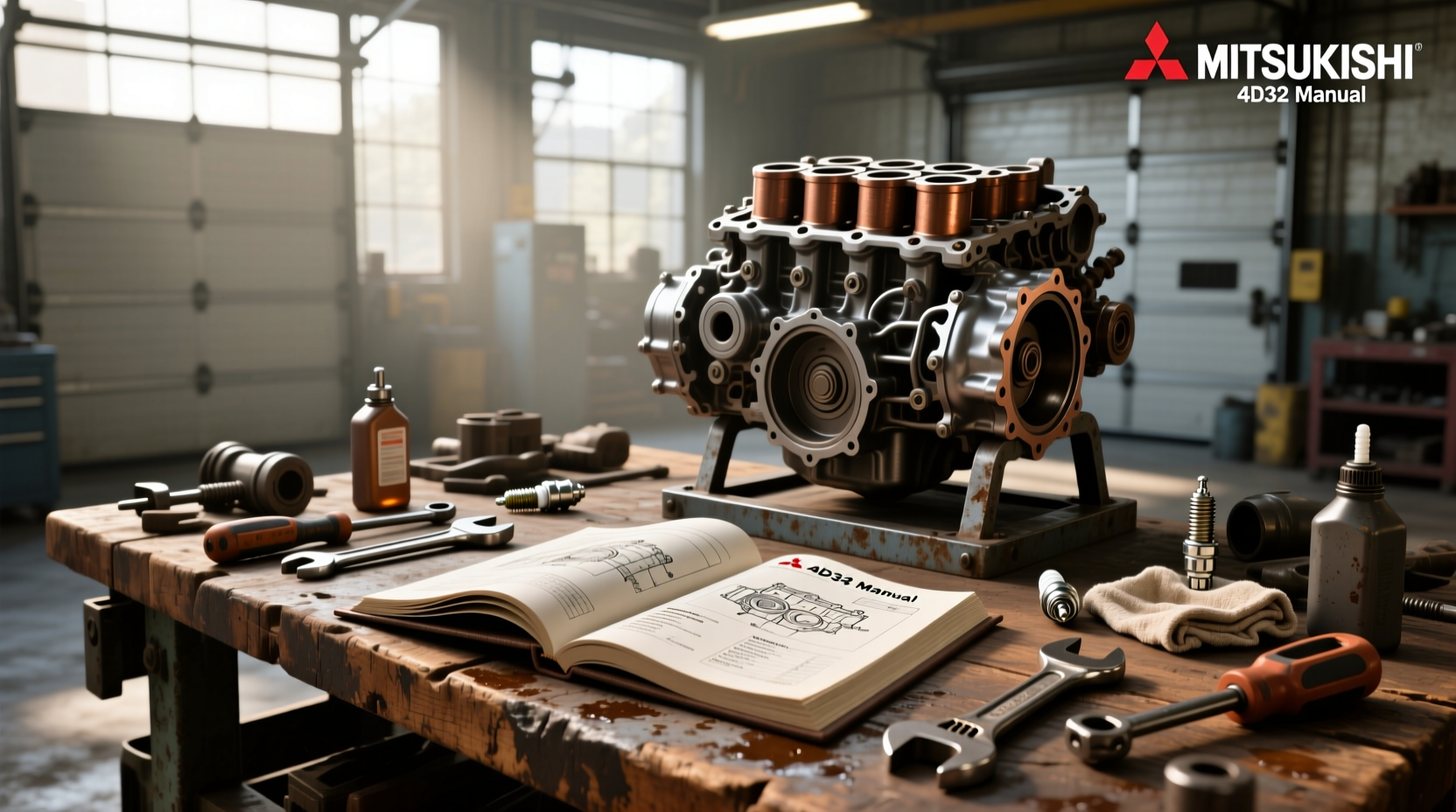 How to Find & Use a Mitsubishi 4D32 Engine Manual