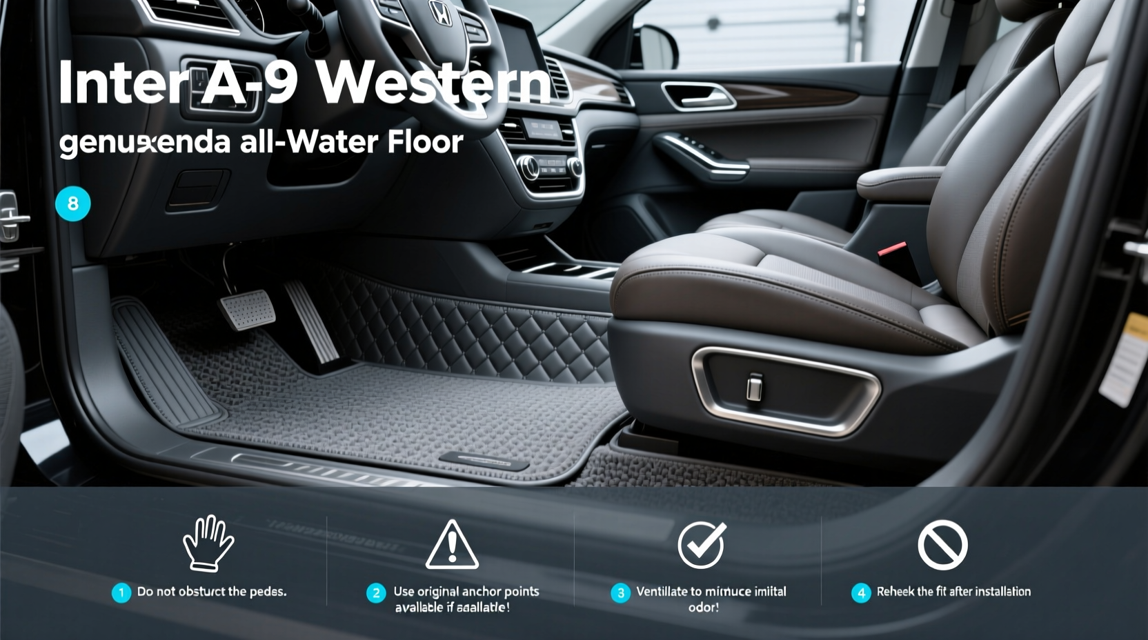 How to Choose Genuine Honda Pilot All Weather Floor Mats