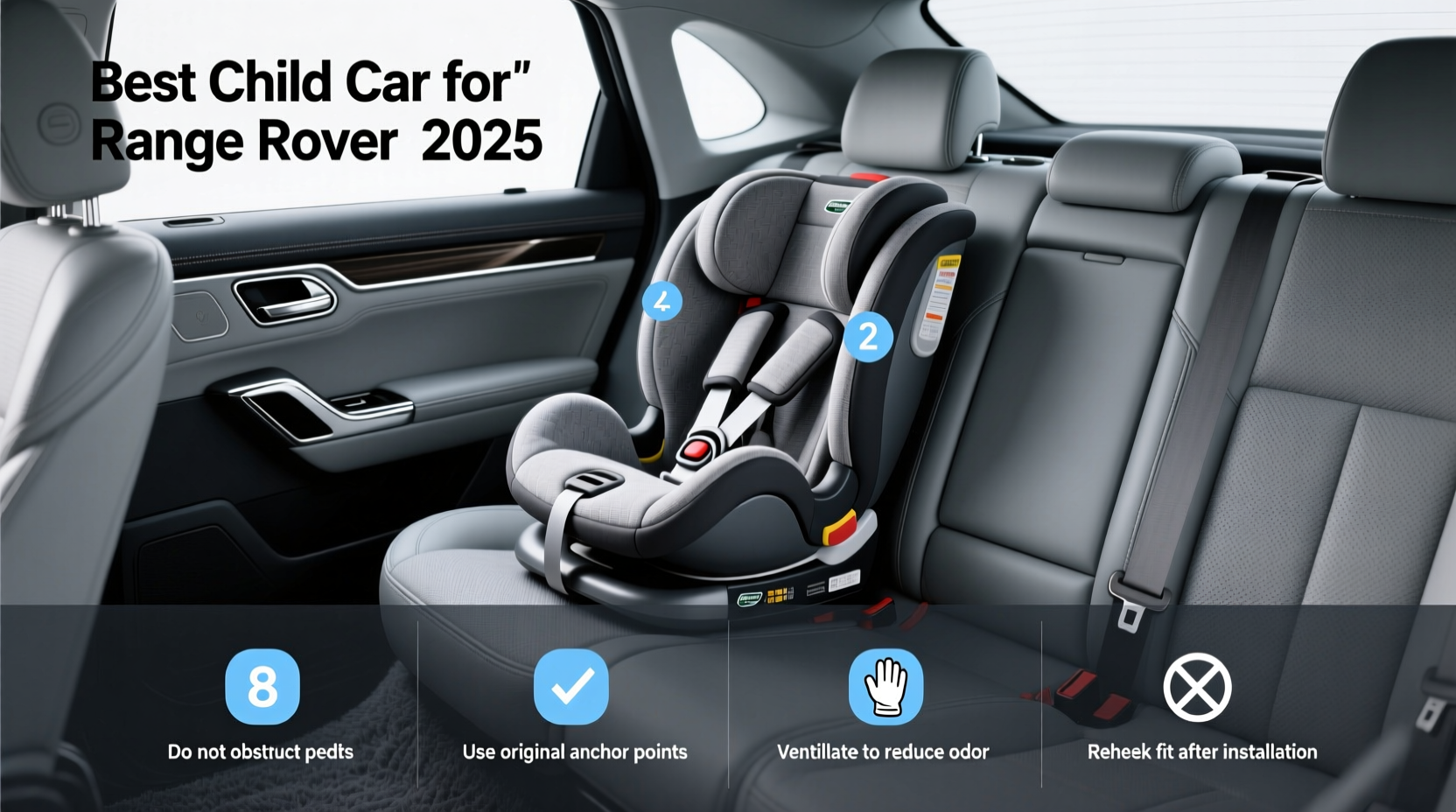 best child car seat range rover sport 2025